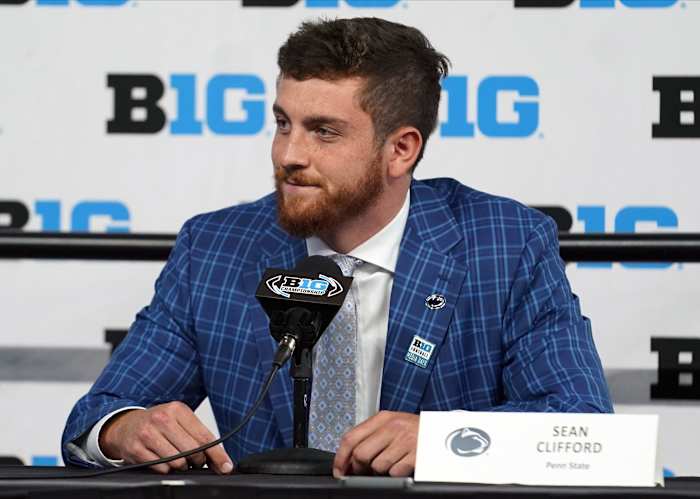 Penn State quarterback Sean Clifford